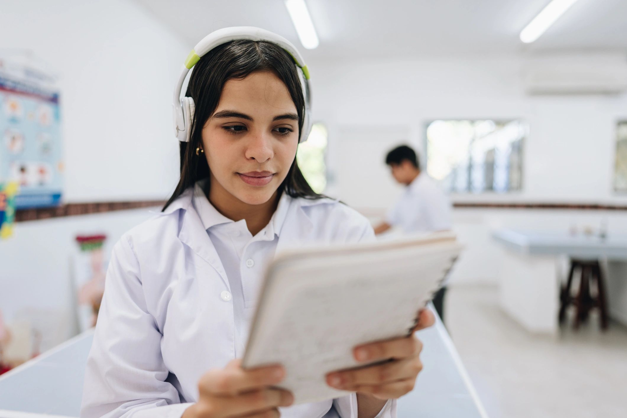 Student learning science concepts